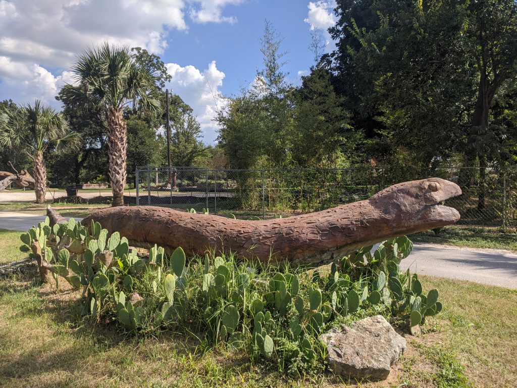 Shady Lane Log Sculptures